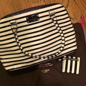 Kate Spade patent leather purse w/ matching wallet